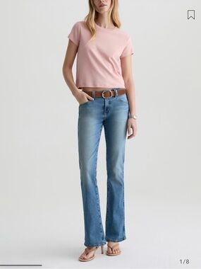 AG Adriano Goldschmied Angel Low Rise Bootcut Jeans
